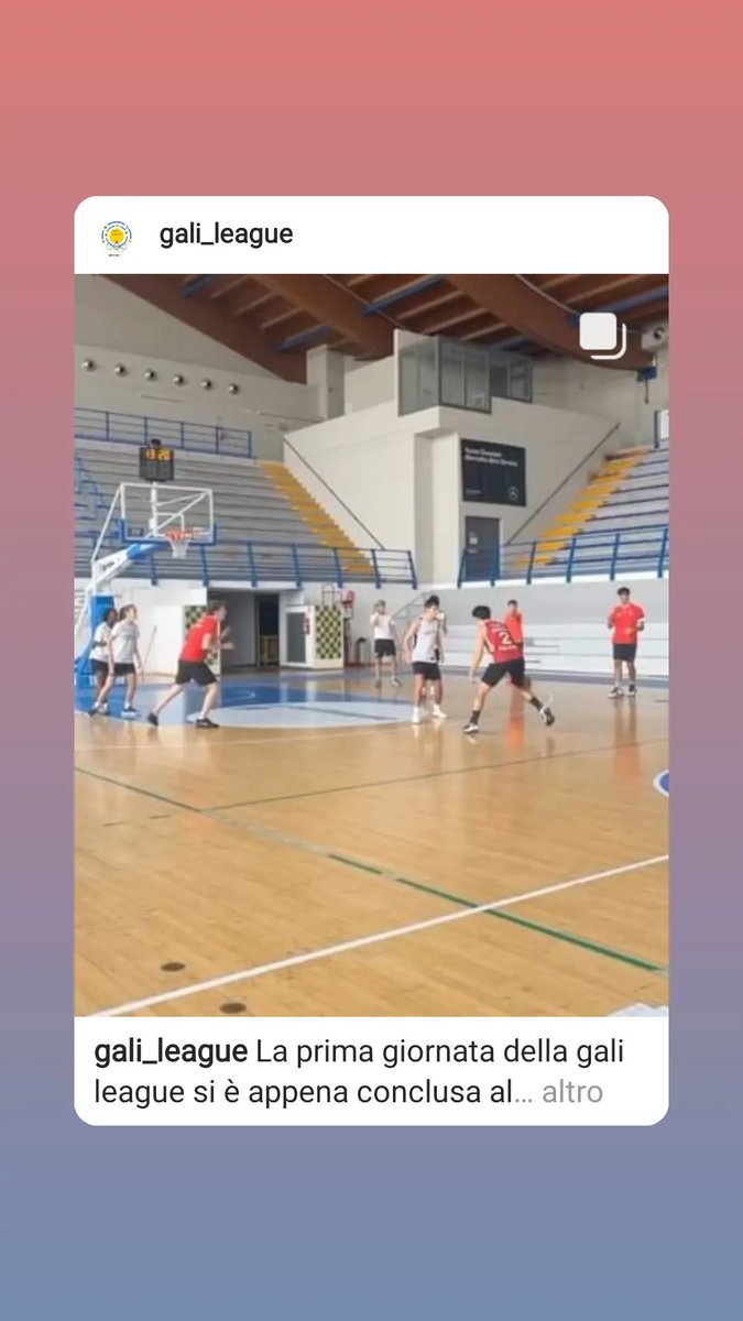 Anche oggi una bella giornata di sport!