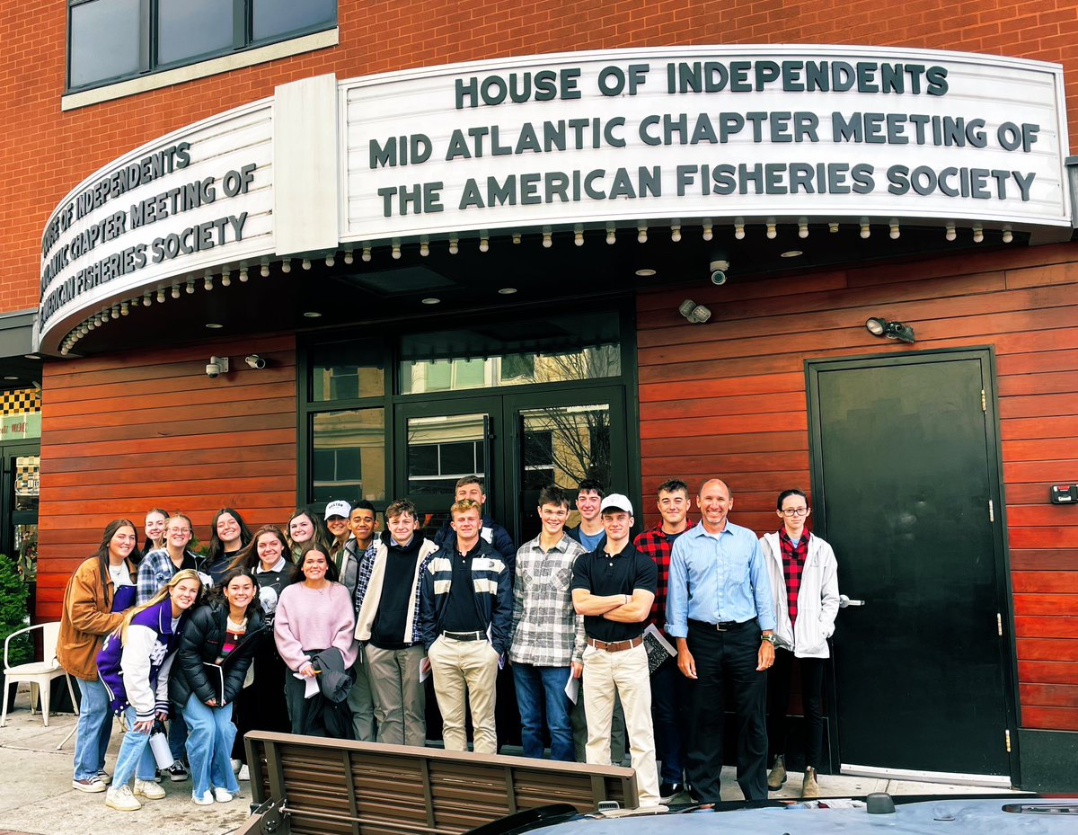 MASTResearch's tweet photo. What a great two days we had at @AmFisheriesSoc MidAtlantic Annual Meeting! 60+ MASTies got to hear about some cutting edge science and have tacos with the scientists! Thanks to Jim V. And Mike A for the invite and helping the next gen of marine scientists “get their feet wet” https://t.co/YU2z8OlCA4