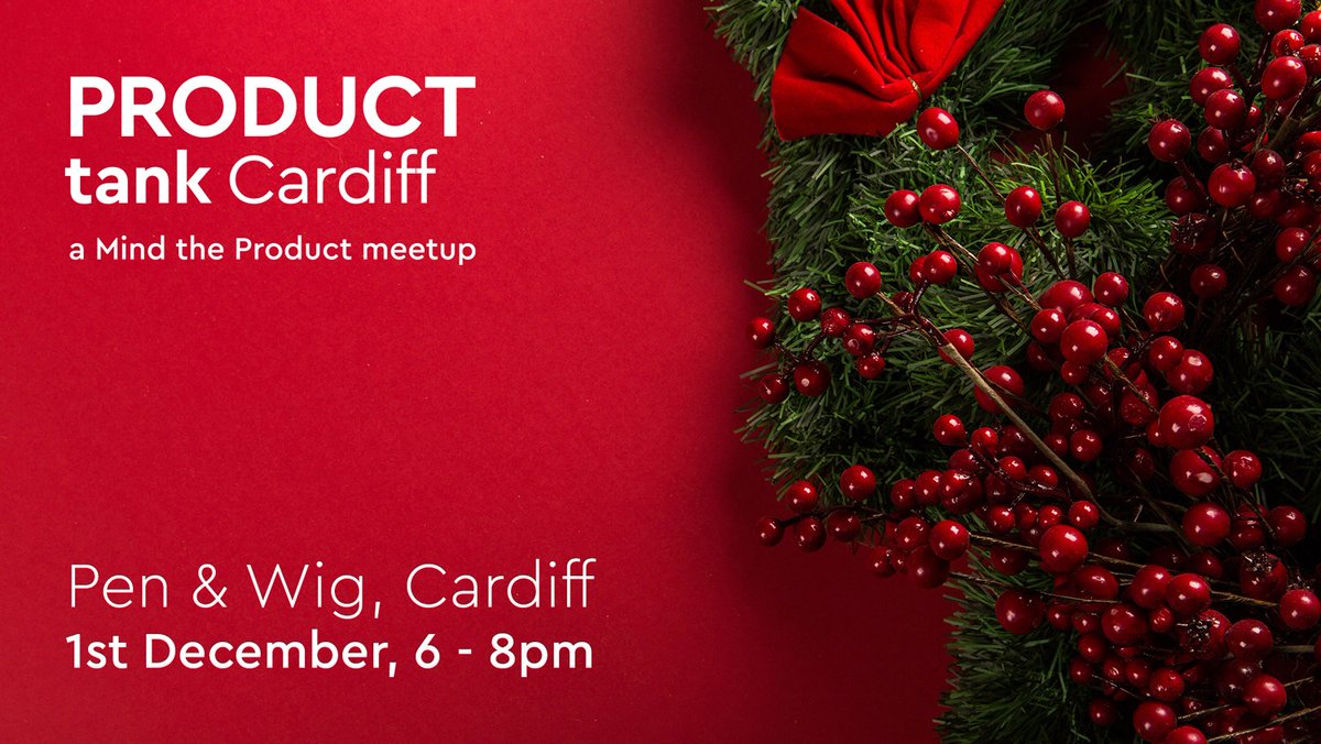 Dust off your Christmas Jumper and Santa Hats 🤶🧑‍🎄 and get together with the ProductTank Cardiff Crew for a Christmas shindig.

meetu.ps/e/LCdv6/Hb87P/i
