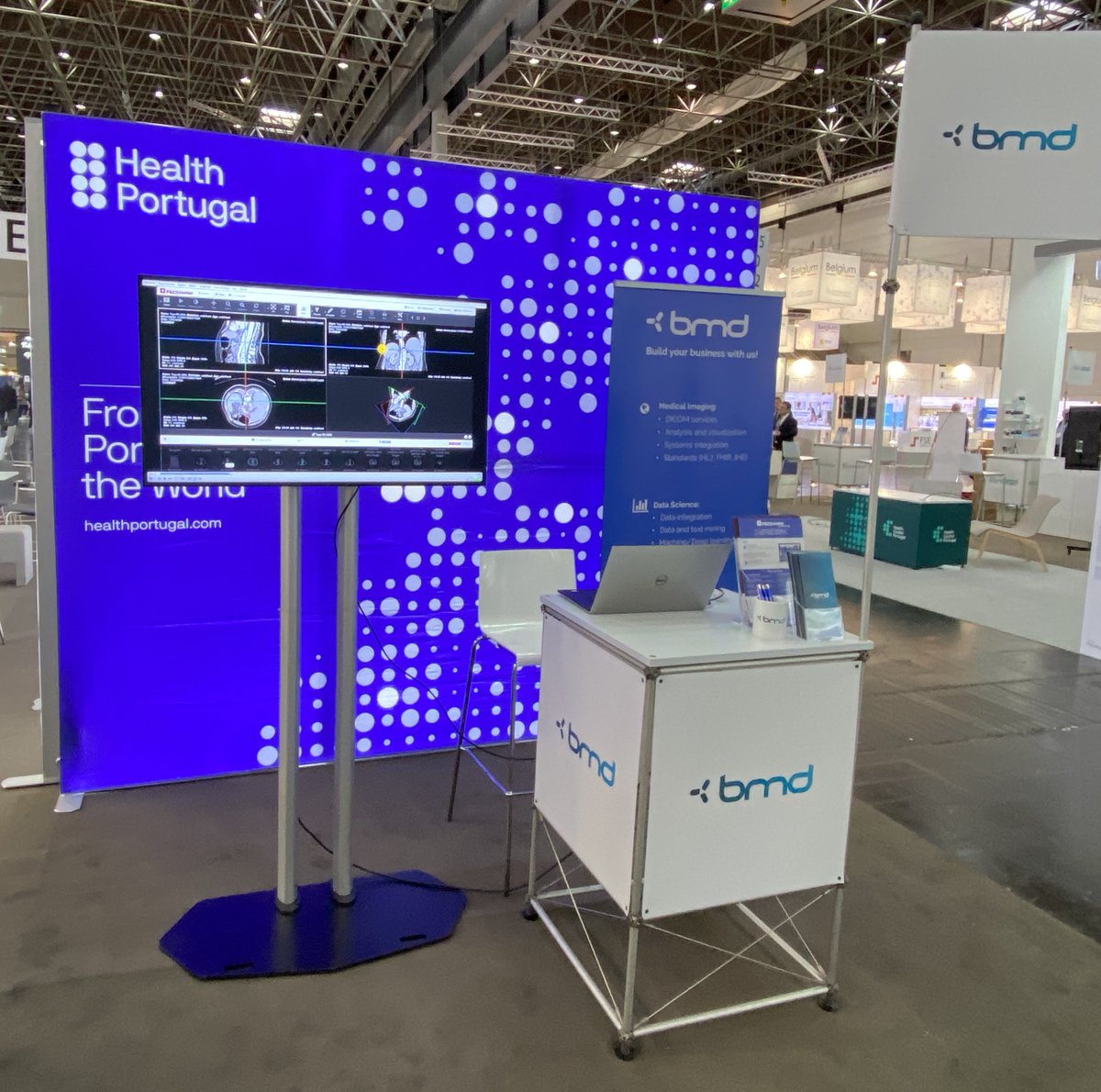 bmd_software's tweet photo. 📣It will be our last day in Dusseldorf at MEDICA 2022. Give us a visit at Hall 15, Booth C32! https://t.co/KNgxbQ2gLg