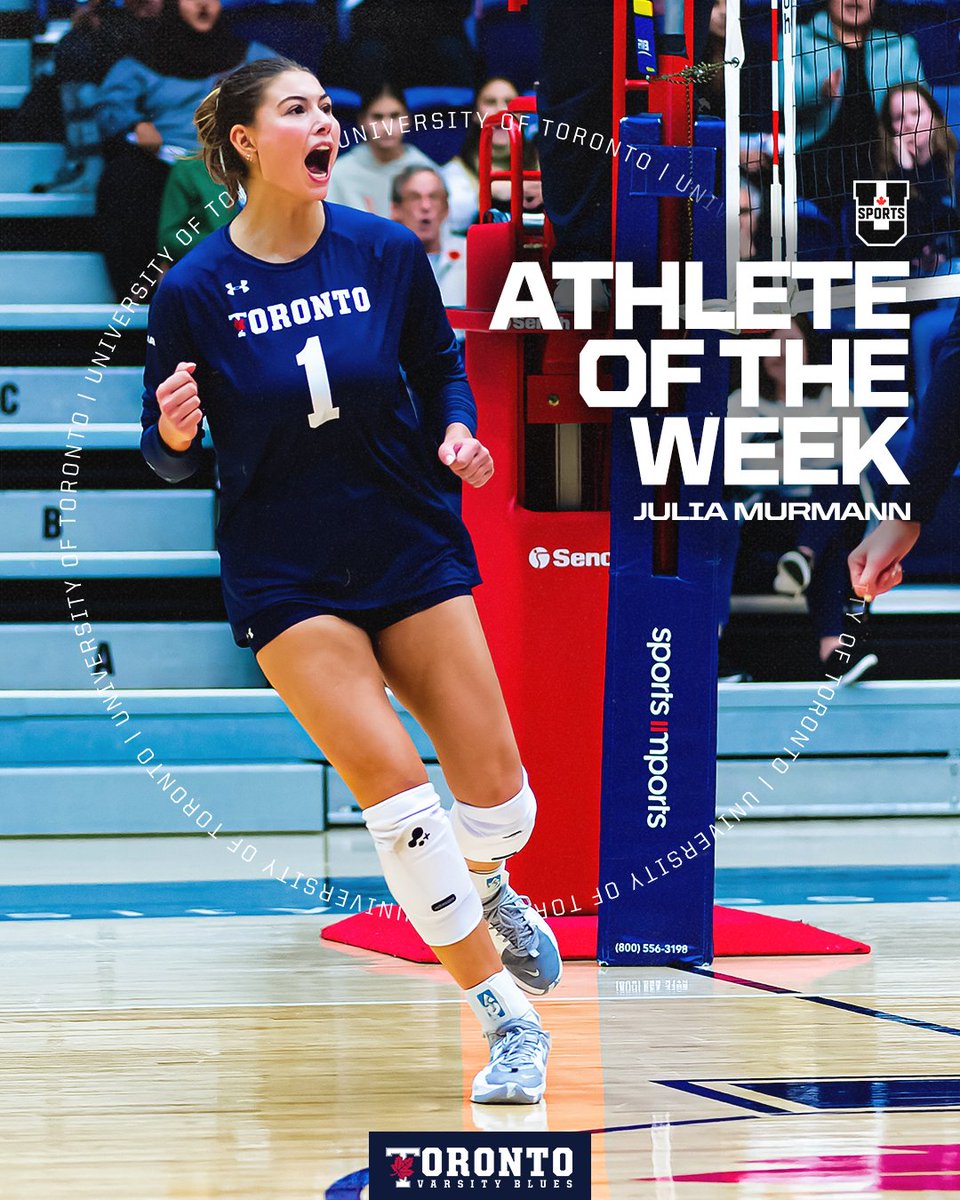 Varsity_Blues's tweet photo. Blues sweep the @USPORTSca 'Volleyball Athletes of the Week!' π
π Evan Falardeau
π Julia Murmann
WE ALL #BLEEDBLUE | #WeAreTo https://t.co/YPJyAIiE1P