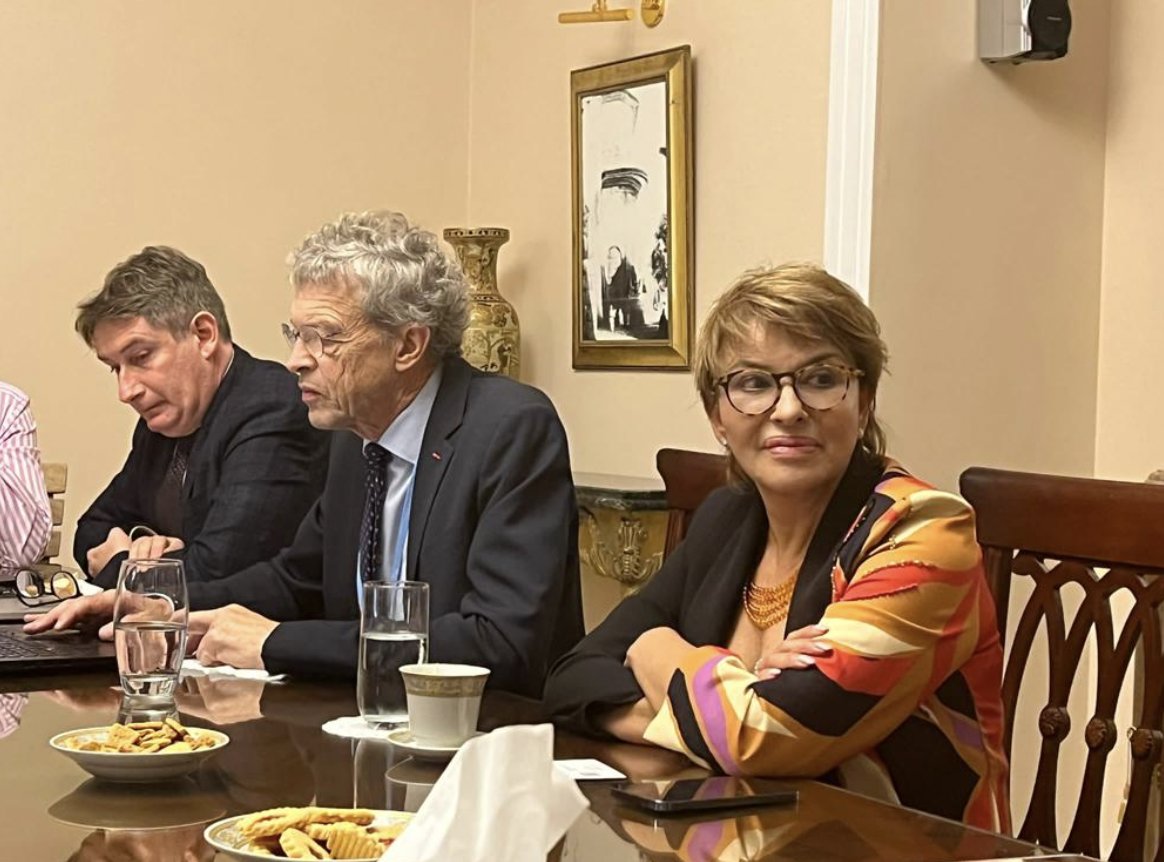 HakimaElHaite's tweet image. #Africa, instead of going into debt, should use its available resources during a transition period, catch up on the development gap but also invest in the future. 1/3 #MarrakechPartnership #COP27