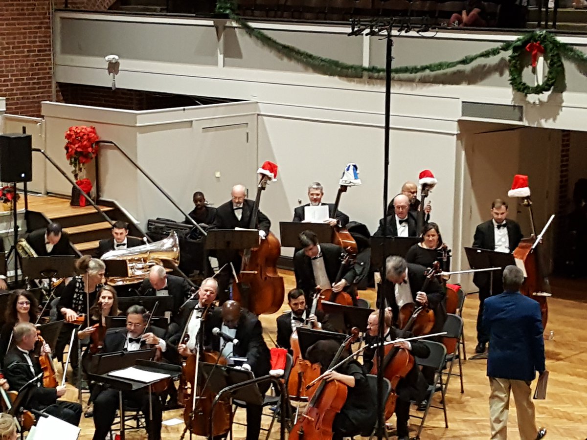 DurhamSymphony's tweet photo. Only 40 Tickets Left: Don't Miss the Annual DSO Holiday Pops Tradition! Fun starts at 2, Concert at 3PM Dec 3 at The Millennium Hotel Durham- https://t.co/f6WxHRceAt https://t.co/TuXQUtpVsB
