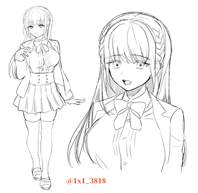 全年齢向けの漫画を制作中です!
作画担当のしにまさんに8P分の字ネーム渡したけど、よくよく考えると名前ないなこの子…… 