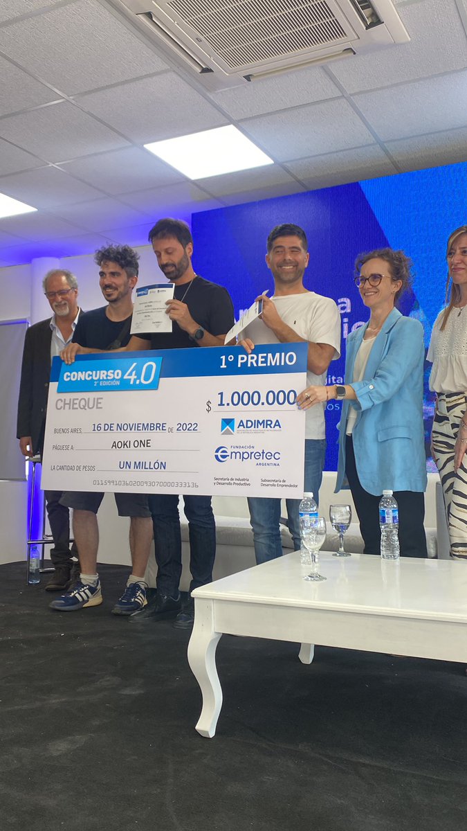 empretecarg's tweet photo. 🏆 ¡Presentamos a los proyectos ganadores de la 2ºedición del #Concurso40 para Pymes y Emprendimientos!
🥇1er premio: Aoki One (Mar del Plata, Buenos Aires)
🥈2do premio: Interbrain (Godoy Cruz, Mendoza)
¡Felicitamos a todos los proyectos participantes!
@RedADIMRA https://t.co/WpAhwanoxQ