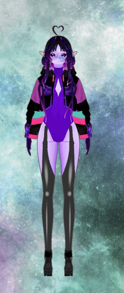 startheastro's tweet photo. Looking good with this updated outfit 😘

[#vtuber #ENVtuber #vtubers #vtuberen #startheastro #vtubermodel #VRoid #hyperonline ] https://t.co/EHNKwzPpBw