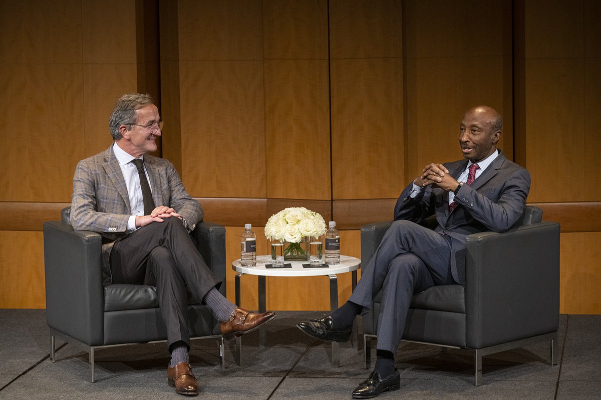 ClevelandClinic's tweet photo. In the latest edition of the Ideas for Tomorrow speaker series, @TomMihaljevicMD is joined by Kenneth C. Frazier, Executive Chairman of the Board, Merck & Co., Inc. #CCIdeas
https://t.co/El8lJrcfwD https://t.co/6eQt65gF9S