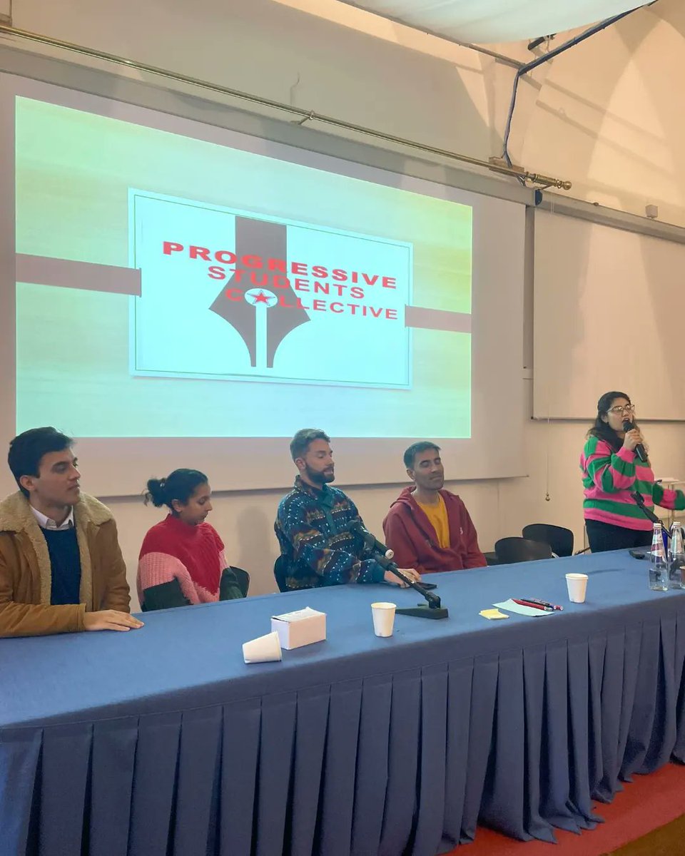 PSCollective_'s tweet photo. Today, Spokesperson PSC Muqaddas Jarral organized a discussion at her University Global Campus of Human Rights, Italy. In which many student leaders and activists participated. In the discussion Comrade Muqaddas explained the struggle of PSC
1/2
#StudentsSolidarityMarch2022 https://t.co/9ahEI0Xepc