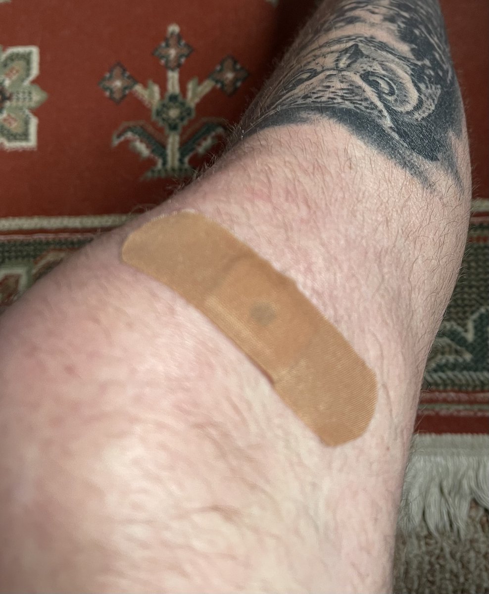 HootieMcOwlface's tweet photo. 💉 1st Euflexxa knee injection ☑️
💉 5th Pfizer COVID injection ☑️
💉 Annual Flu injection ☑️

🙂 Feeling SO productive! 💪 

#PinCusion https://t.co/08pGIlF8Xq