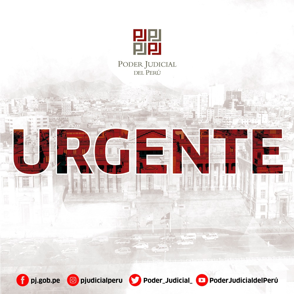 Poder Judicial Perú tweet media