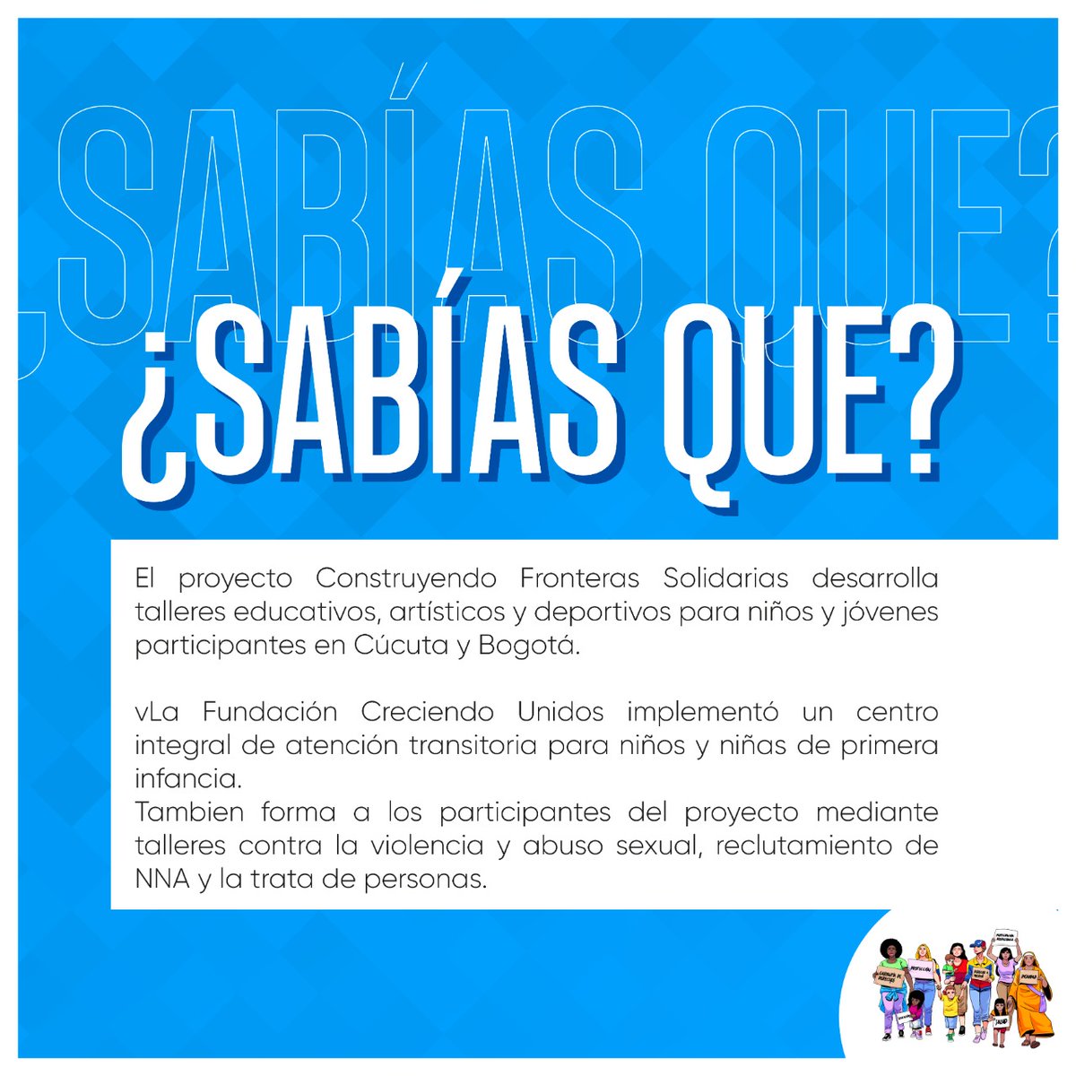 Fundación Creciendo Unidos tweet media