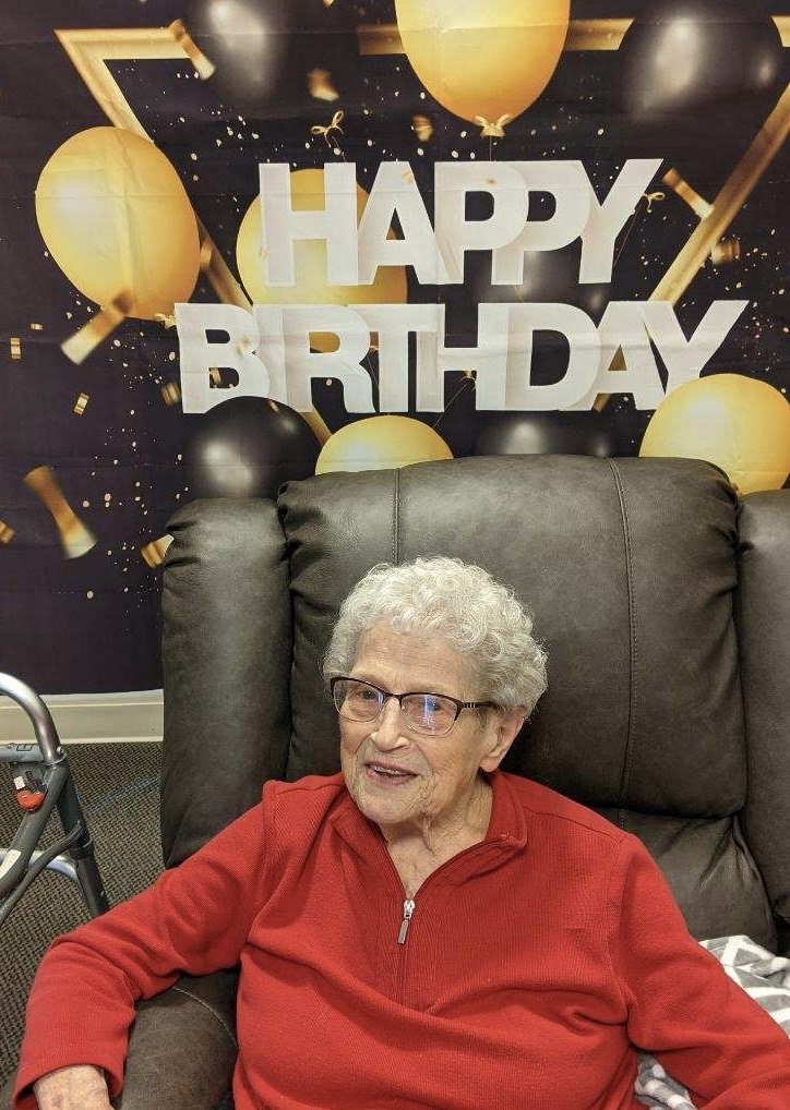 Happy 88th Birthday Irene!!  We hope you have a year filled with love and laughter.