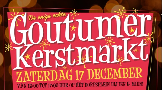 Goutumer Kerstmarkt 
Op zaterdag 17 december 2022 is de Gout... goutum.info/2022/11/16/gou…