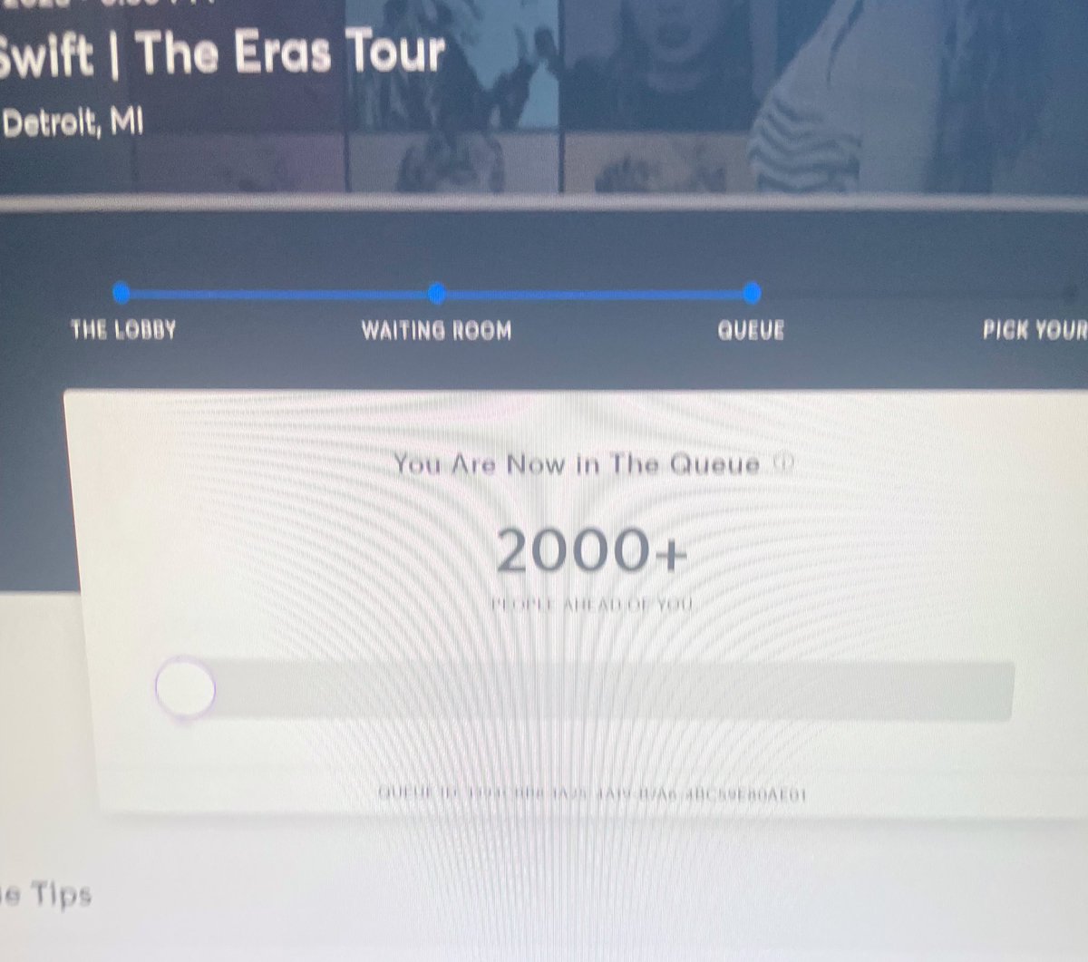 CharPletcher's tweet photo. @CapitalOne - how do you let me wait in line for over an hour and get all the way to checkout with 3 @taylorswift13 tickets (6 is max allowed) and give me an error that I exceeded the max allowed then kick me to the back of the line   ??? https://t.co/hpY2XJXUwi