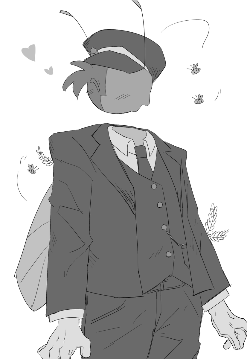 hi <a href="/honeyconductor/">honey</a> 

i didnt know how to color this so i didnt , also i thought the bee antenna and wing idea was cute so i added that oopsy
