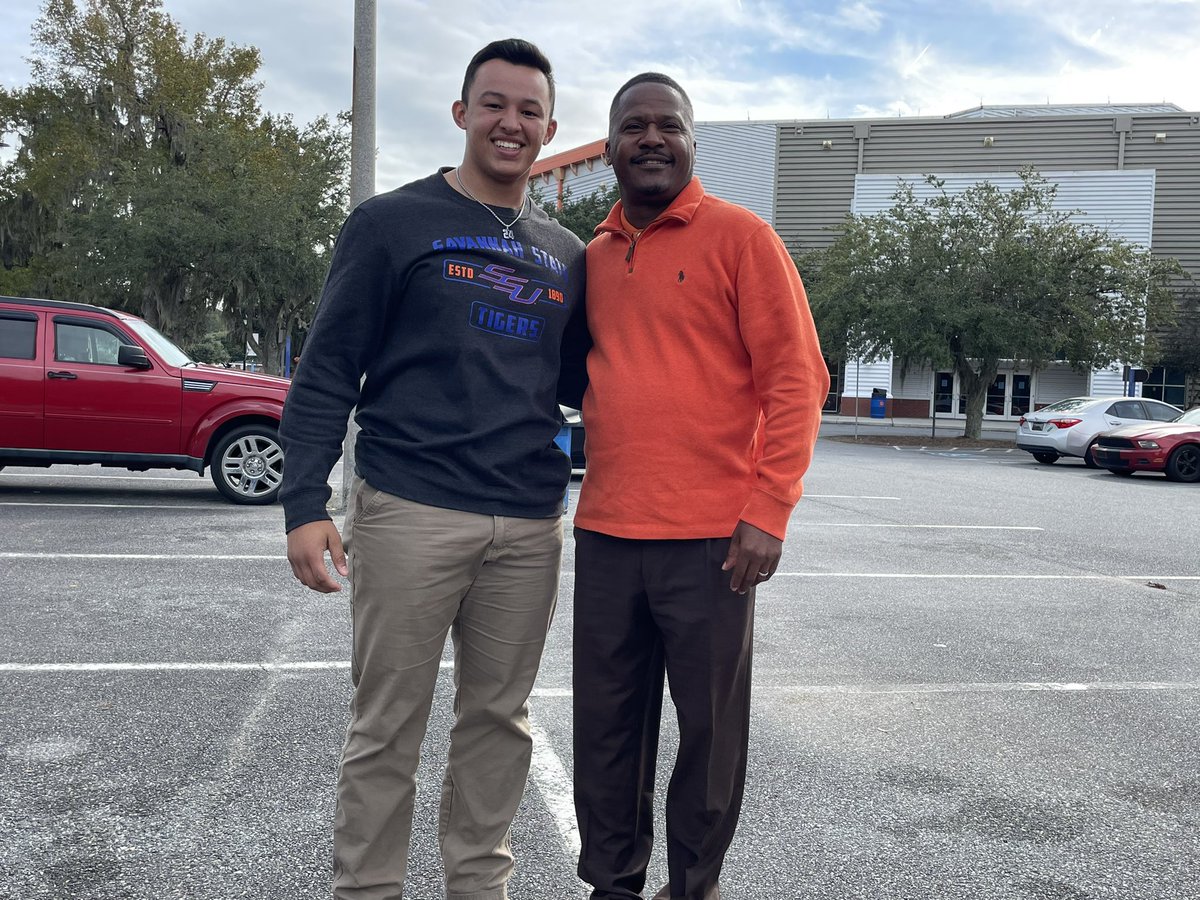Had a great day in the tigers den! Glad I could come see <a href="/savannahstate/">Savannah State</a> . Big thank you to <a href="/aekelton/">Coach Kelton</a> <a href="/CoachPinkston24/">Coach Derry</a> <a href="/CoachTrist/">Coach Nick Trist</a>
