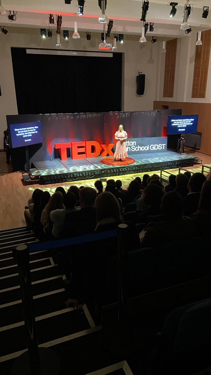 I’m loving how this week is shaping up.
Thank you @SuttonHighGirls, for inviting me to photograph tonight’s inspiring <a href="/TEDx/">TEDx</a> Talk. #SuttonHighFreeToBeMe