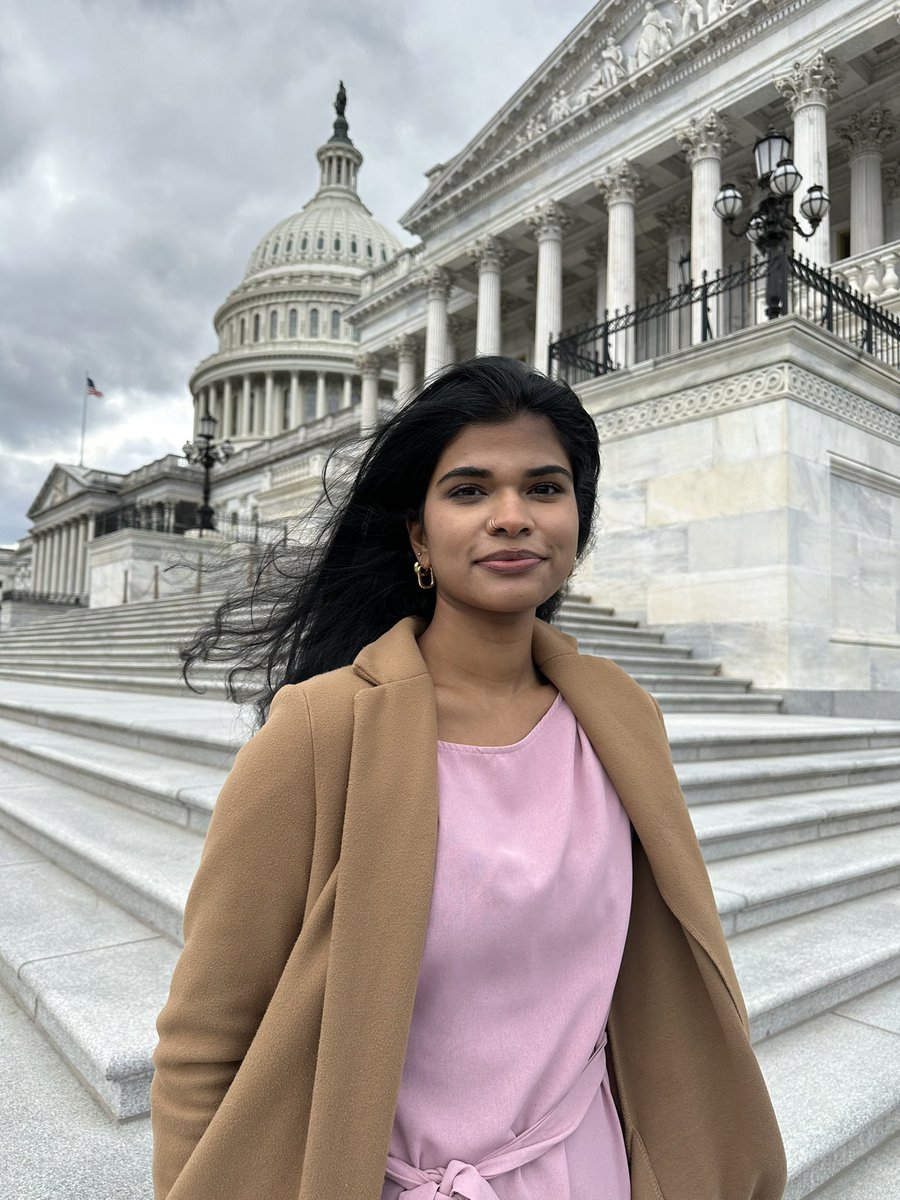 ImproveTheDream's tweet photo. Athulya Rajakumar was brought here 20 years ago at the age of 4 and is a recent graduate of @UTAustin.

She testified before the Senate Judiciary Committee earlier this year. 

Without a change, she will be forced to self deport next month. https://t.co/hkxnAUamkP