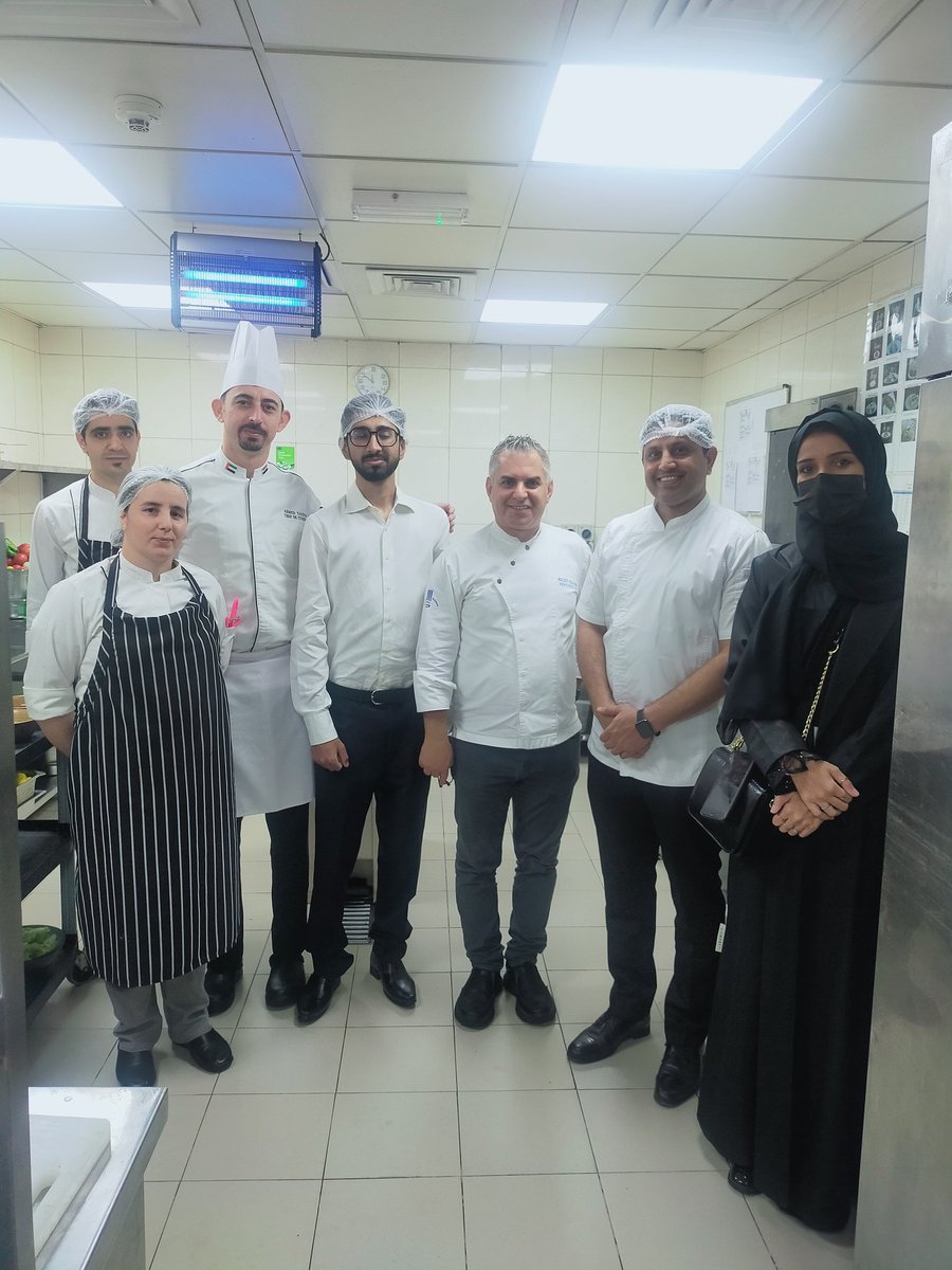 VarinderSinghR3's tweet photo. Realtime intensive learning is modern education phenomenon.
City University Ajman arranged Kitchen Training Session for Hospitality students at Ramada Hotel &amp; Suites by Wyndham, Ajman. https://t.co/ftbbmUhbRs