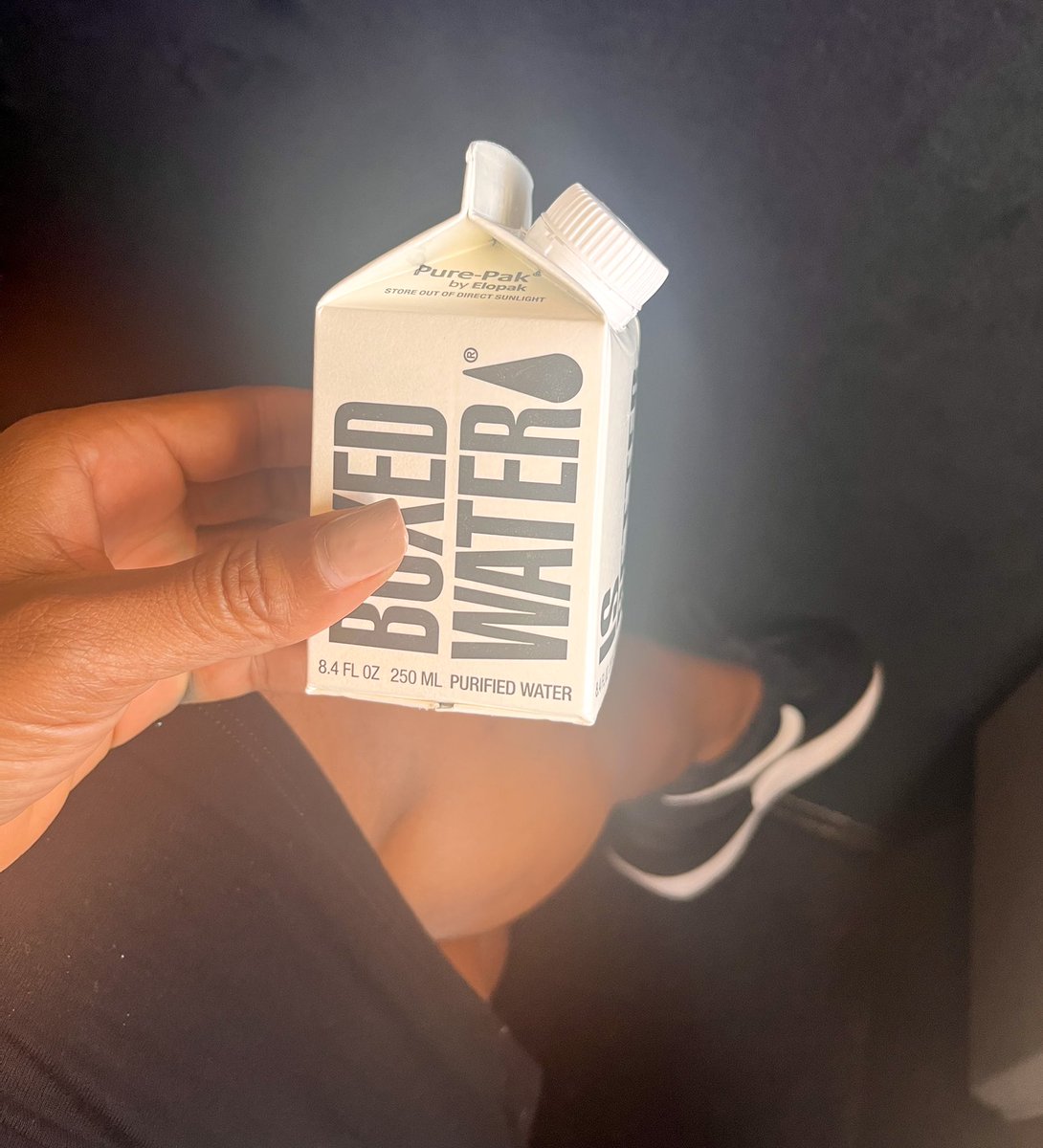 Post a picture of <a href="/boxedwater/">Boxed Water</a> with the #BetterPlanet and have two trees planted!