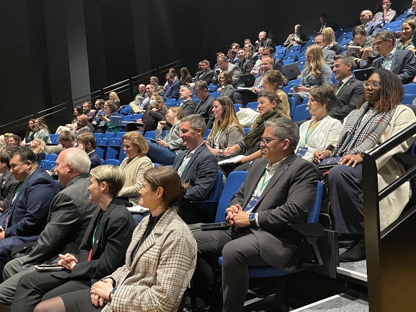 OSACstate's tweet photo. OSAC Europe Analyst, Bina Surati’s regional security briefing is happening now in The Vault!
#OSACweek2022
#OSACannualbriefing https://t.co/cmeZKwRymx