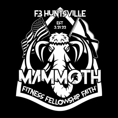 F3_MammothHSV (@f3_mammothhsv) on Twitter photo #NewProfilePic shoutout to <a href="/F3Snickers/">Heath (Snickers) Caddell</a> for the awesome new logo!! T-Shirts coming soon PAX of <a href="/F3Huntsville/">F3Huntsville</a> <a href="/F3Nation/">F3</a> ! #NewProfilePic shoutout to <a href="/F3Snickers/">Heath (Snickers) Caddell</a> for the awesome new logo!! T-Shirts coming soon PAX of <a href="/F3Huntsville/">F3Huntsville</a> <a href="/F3Nation/">F3</a> !