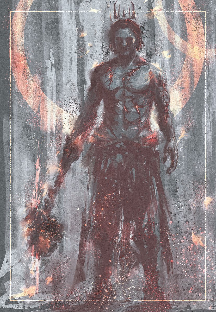 Totally Not Sauron, very standard Middle Earth Man 🤔#ropspoilers I accidentally did a bad thing to the previous file, so had to do a bit of reconstruction, but like this version better.🤗