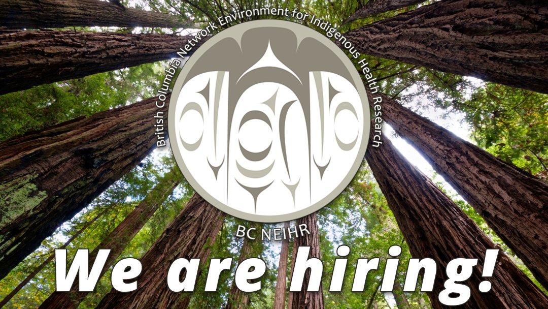 We are still accepting applications for Indigenous Health Research Facilitators (IHRFs) for the Northern and Fraser Valley Regions. Full-time salary: $60,000; Part-time salary: $30,000. 

Details are available on our website: onlineacademiccommunity.uvic.ca/bcneihr/employ…
