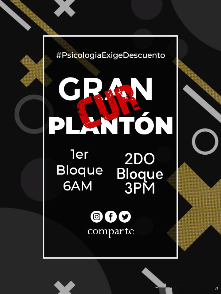 SoyMag's tweet photo. 💥GRAN PLANTÓN-Programa de Psicología CUR.💥
Alzamos la voz por nuestros derechos! 
Primer Bloque: 6:00 a.m- 12p.m
Segundo Bloque: 3:00 p.m- 6:00 p.m
PD: No olvides preparar tu pancarta, arengas, platillos y todo lo necesario🫶🏻
#PSICOLOGIAPIDEDESCUENTO https://t.co/Ebi6zCCigk