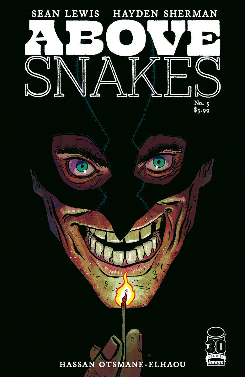 「ABOVE SNAKES #5 is out today!! The FINAL」|Hayden Shermanのイラスト