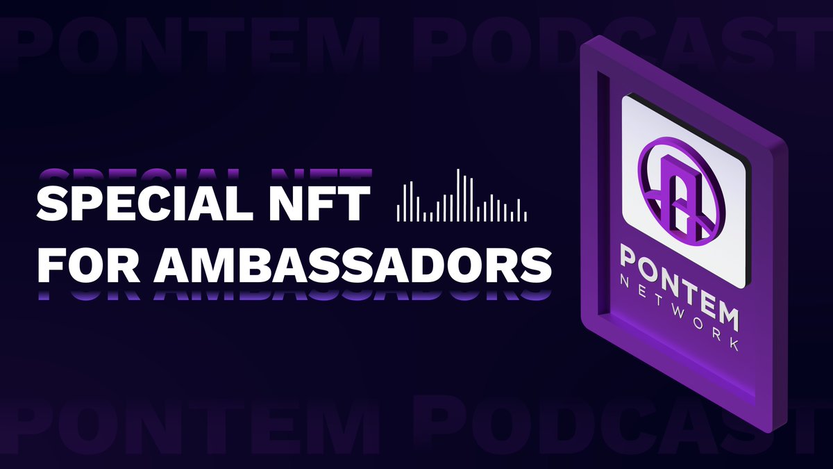 PontemNetwork's tweet photo. Pontem is launching a series of podcasts🎙️

Now you're able to dive into all the news &amp; future plans of the favorite project everywhere! 

So, let's listen to a talk about our ambassador program:https://t.co/AHpVEtHkdC

By the way, we're always grateful for your feedback🦾 https://t.co/8vuCfq9Ct1