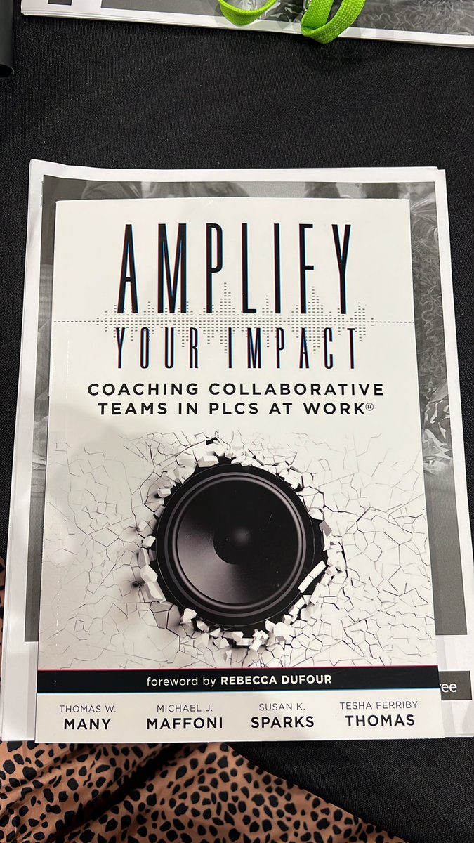 kimstarling22's tweet photo. Loving this conference: #AmplifyYourImpact with @tferribythomas and #SolutionTree! Excited for day two as we continue talking about coaching high performing collaborative teams through clarity, feedback, and support! #NextLevelPLCs https://t.co/MnxWrZ3GuX