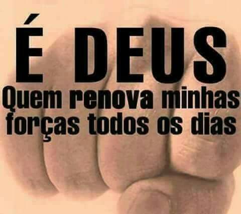 djanhall's tweet photo. É Deus quem renova minhas forças todos os dias. https://t.co/5p6OrLNDhG