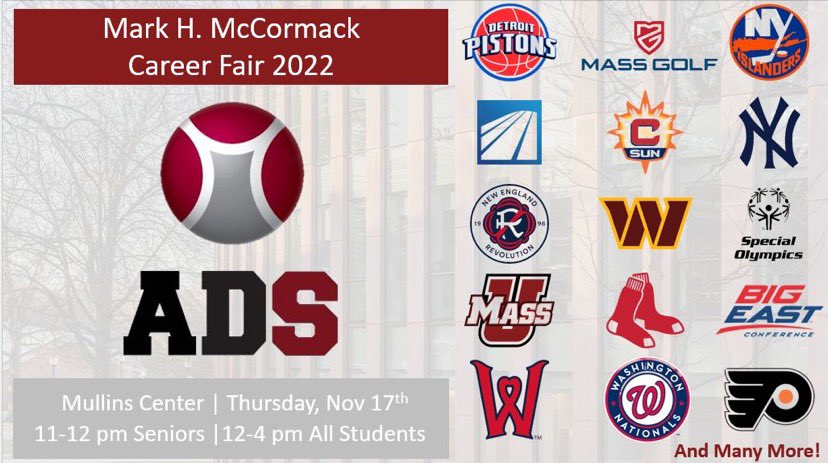 McCormack Department of Sport Management tweet media