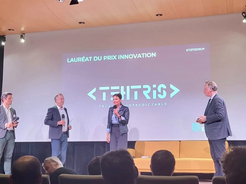 tehtris's tweet photo. 🙌 C'est un grand honneur pour nous d'avoir reçu ce soir le Prix INNOVATION du Top 250 Éditeurs de logiciels par @numeum_ @EYFrance 🤩

Ce prix veut dire beaucoup pour nous ! 🔥
Vous le savez, l'Innovation est l’ADN de @tehtris 🦾

🙏 Merci au jury #Top250Num 

#cybersecurite https://t.co/kulh92keE2