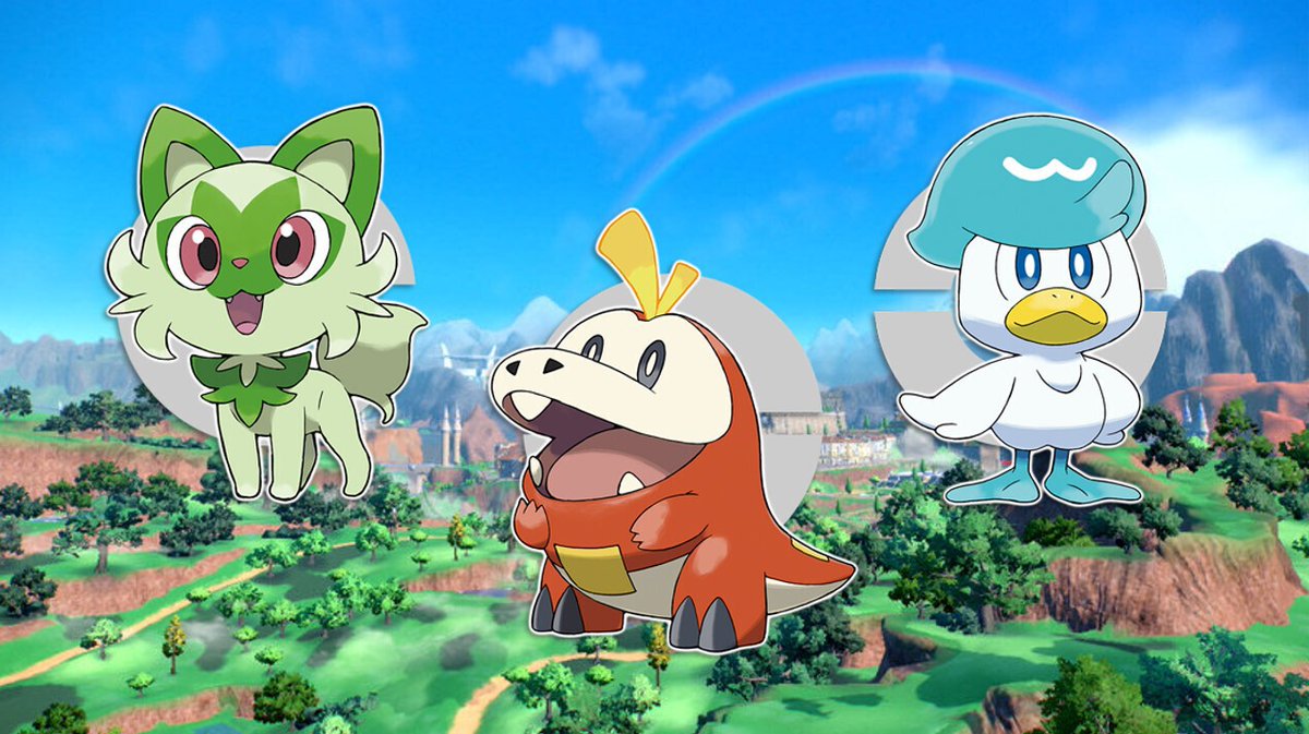 HakkuGamer's tweet photo. Menos de 2 días FREAKS!! Y tendremos el nuevo Pokemon, en mi caso Purpura 🫣

Yo lo tengo claro, pero, ¿¿que Pokemon eligiriais??
🌿 Sprigatito
🔥 Fuecoco
💦 Quaxly

#PokemonViolet #PokemonScarlet #Nintendo https://t.co/VfGViI3rdW