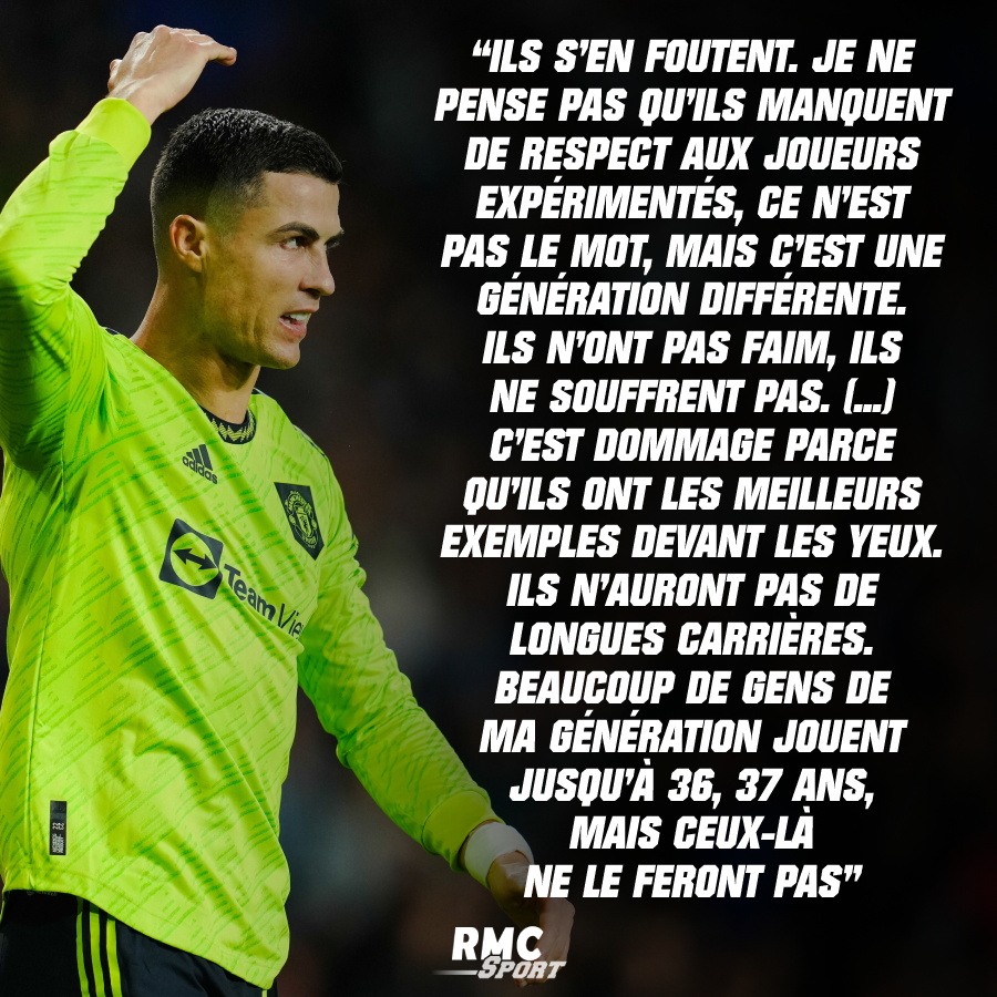 ⚡ Après son entraîneur et les dirigeants de Man United, Cristiano Ronaldo se paye cette fois ses coéquipiers et notamment la nouvelle génération ► bit.ly/3Ee9Kjh