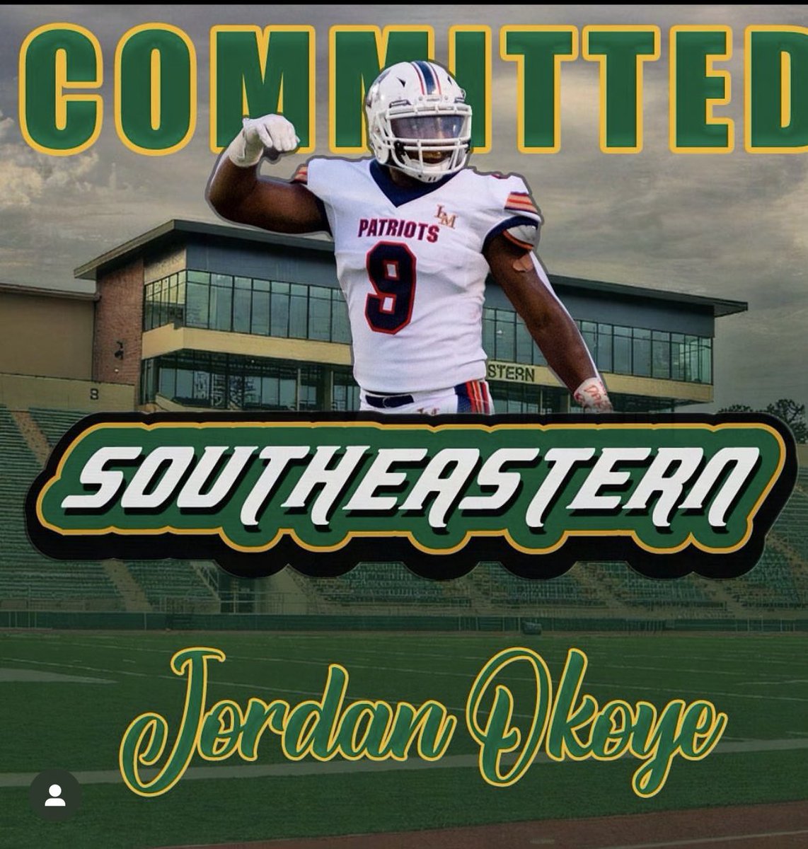 JordanOkoye2's tweet photo. Blessed ! lionup 🦁 @RossJynx @RecruitLouisian @LionUpFootball @Coach_Scelfo https://t.co/hRw53O0Chl