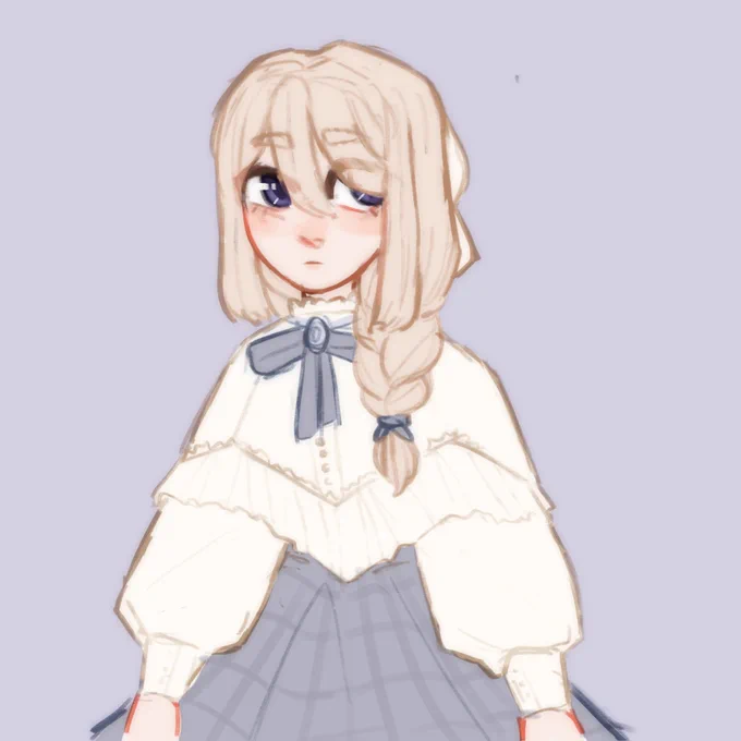 Games not even done and i'm already brianrotting Cass's kids- this is Myshka the definitely not favorite child of the 3#DnD #dnd5e #DnDcharacter #curseofstrahd 