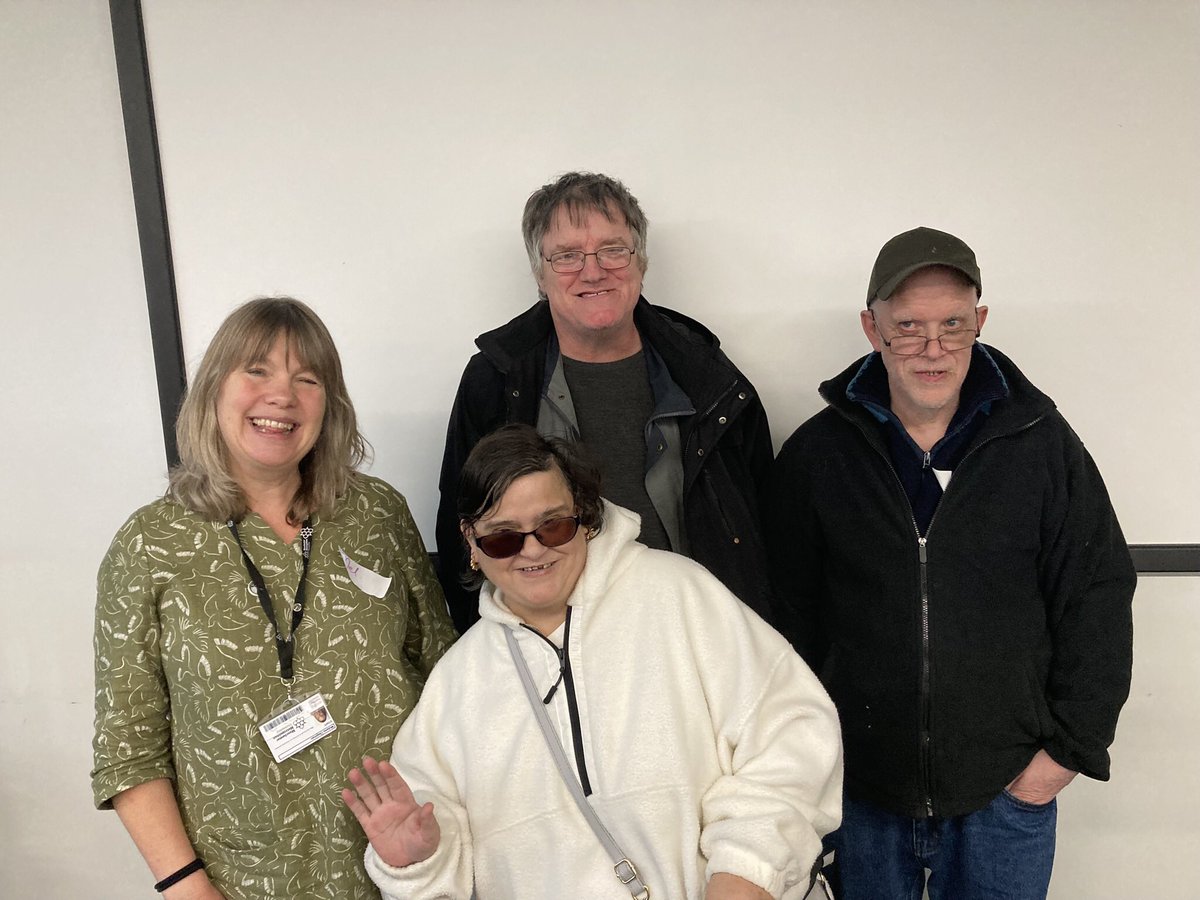 wearegmgold's tweet photo. Richard, Shirley, Michael and Mel went to a co production workshop about the findings from the Growing Older Planning Ahead research and what changes are needed. Great to see so many people in the room &amp; onscreen! @sarasiobhan @firstmcr @VickyByrne1 @LearningMet @OlderAhead https://t.co/iRfcbtT9of