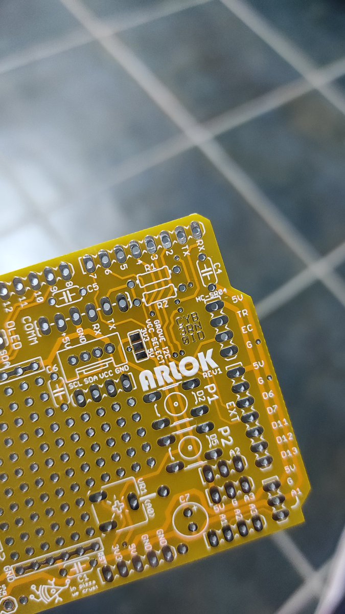 pizzarobotics's tweet photo. #arlok new pcbs
In pizza we crust
@settorezero @arduino @PCBWayOfficial https://t.co/9BYxN1caUh