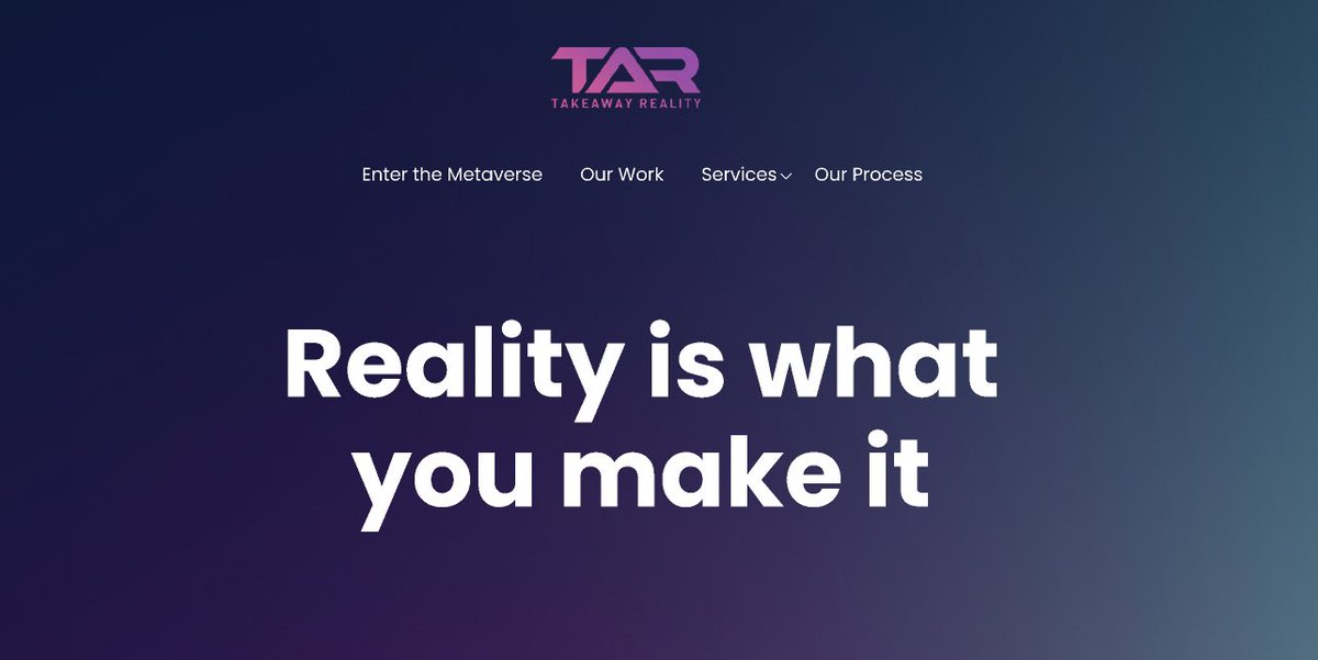 A sneak peek of our new site! Stay tuned! #metaverse #ar #vr