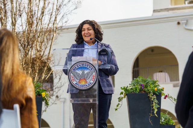 LilianaforATL's tweet photo. Bells will be ringing!
I was thrilled to join @andreforatlanta @ATLParksandRec #ImlayFoundation and @InvestAtlanta for the ribbon-cutting of @oaklandcemetery’s recently restored #OaklandBellTower.
Proud of the work my Office undertook to make today’s announcement possible🔔 https://t.co/wMbfrMRQTI