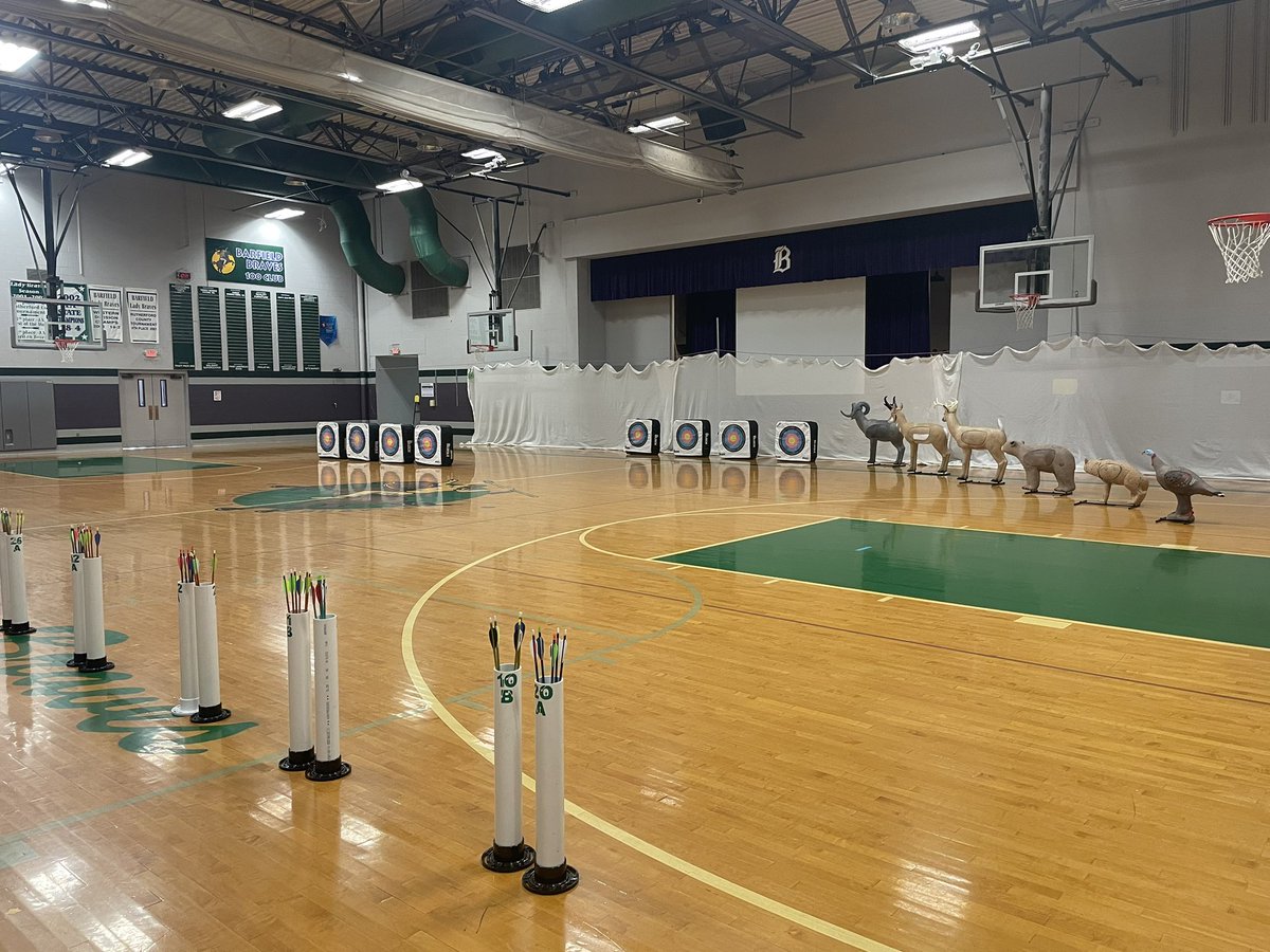 Wednesday=Funday 

Preparing for Swarm the Hive this weekend! First time breaking out the 3D Targets this season. <a href="/WeAreBarfield/">Barfield Elementary</a>