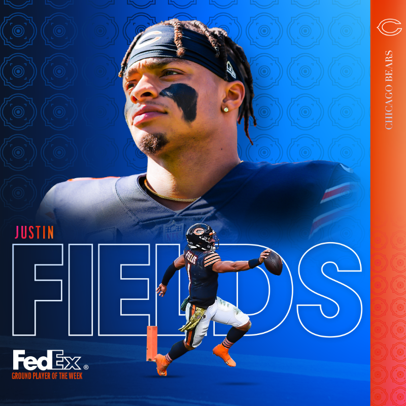 ChicagoBears's tweet photo. Justin Wheels 💨