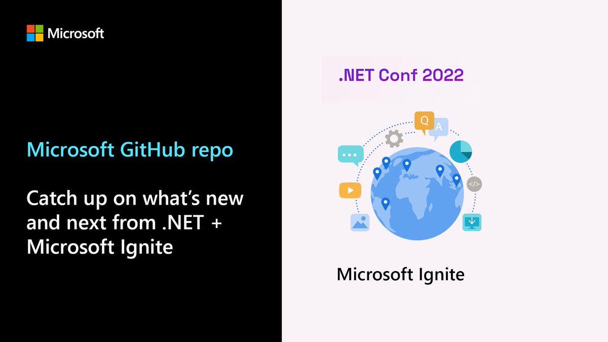 msdev's tweet image. #DotNET 7 is here, and #MSIgnite videos are now available on demand! 

Explore the latest in software development with new learning content, demos, and discussions from Microsoft experts on the Microsoft Developers Resource GitHub: msft.it/6018dvj1m