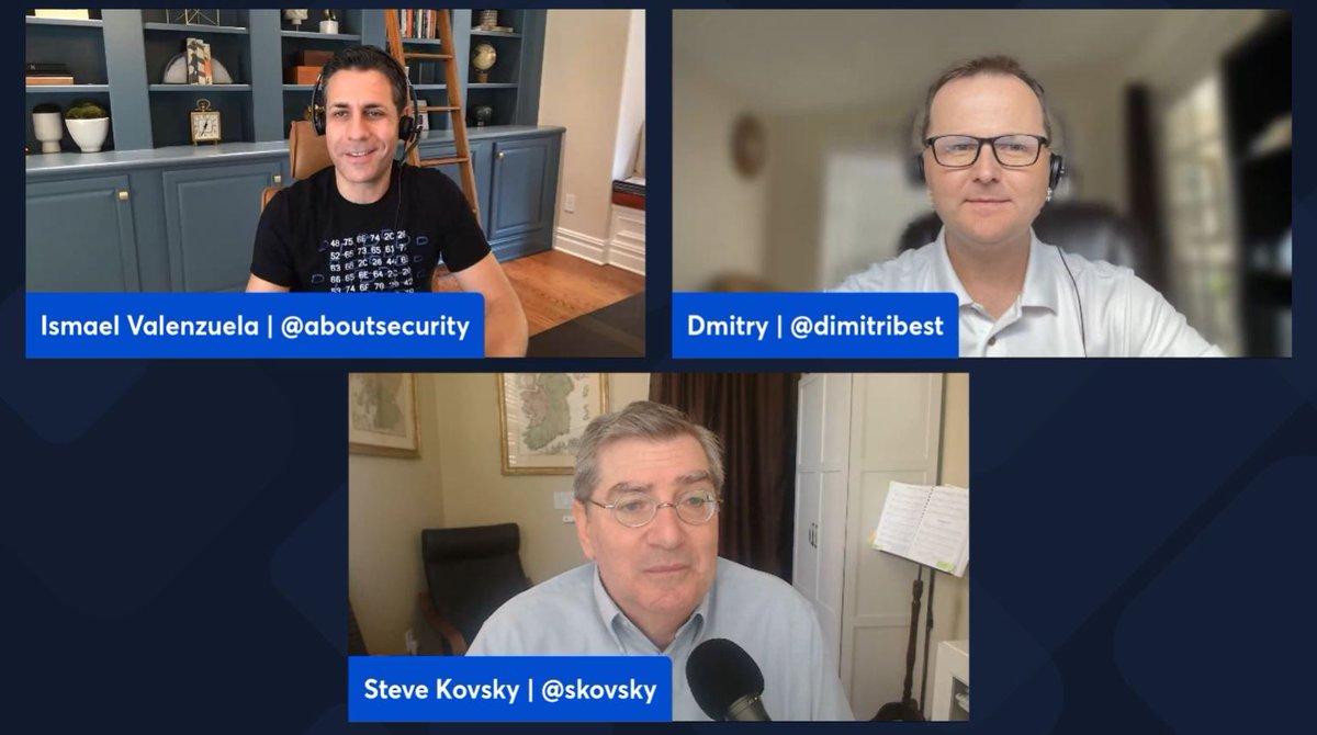 BlackBerry's tweet photo. Have you heard about #BlackBerry's new contextual cyber threat intelligence (CTI) subscription service? @aboutsecurity, @dimitribest &amp; @skovsky discuss how this service will bridge the gap between threat research &amp; business decision-making. Watch now.https://t.co/I0bdDH7o9w https://t.co/CTkqC2H1LW