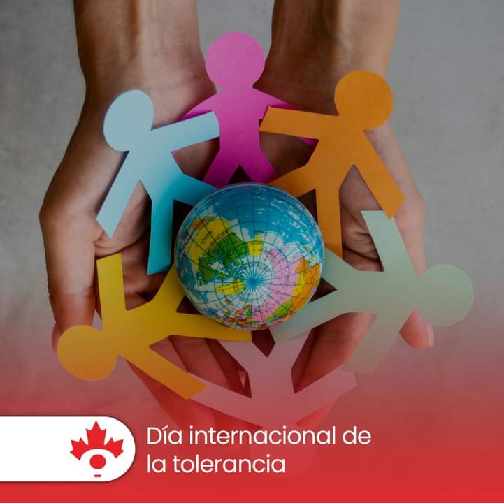 Día internacional para la tolerancia
Promovamos el respeto, dialogo, comprensión y la no violencia en nuestro dia a dia
.
¿Qué es para tí la Tolerancia? los leemos
.
#canada #NoAlaViolencia #amor #vida #Tolerancia #Ontario