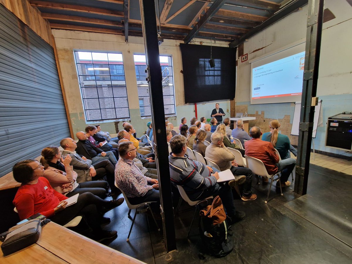 HVeneberg's tweet photo. Gisteren weer genoten van het geven van een presentatie bij @TestNetNL in de @DeFabrique. https://t.co/7gRqfu8kfo