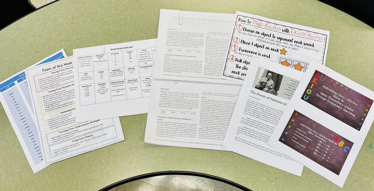 This is the stuff that fuels me! Two weeks ago, the 2nd grade Ts approached me about their interest in helping their most striving readers. I was so excited to create a Lunch &amp; Learn PL session just for them to help them learn about phonological awareness and phonics instruction.